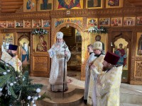 Архиерейское богослужение в Рождественский сочельник