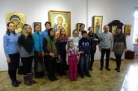 Воскресная школа на выставке иконописи